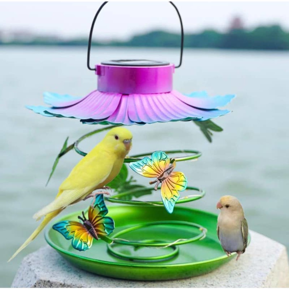 Garden Solar Hanging Flower Decor